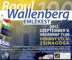 Emlékest Raoul Wallenberg tiszteletére
