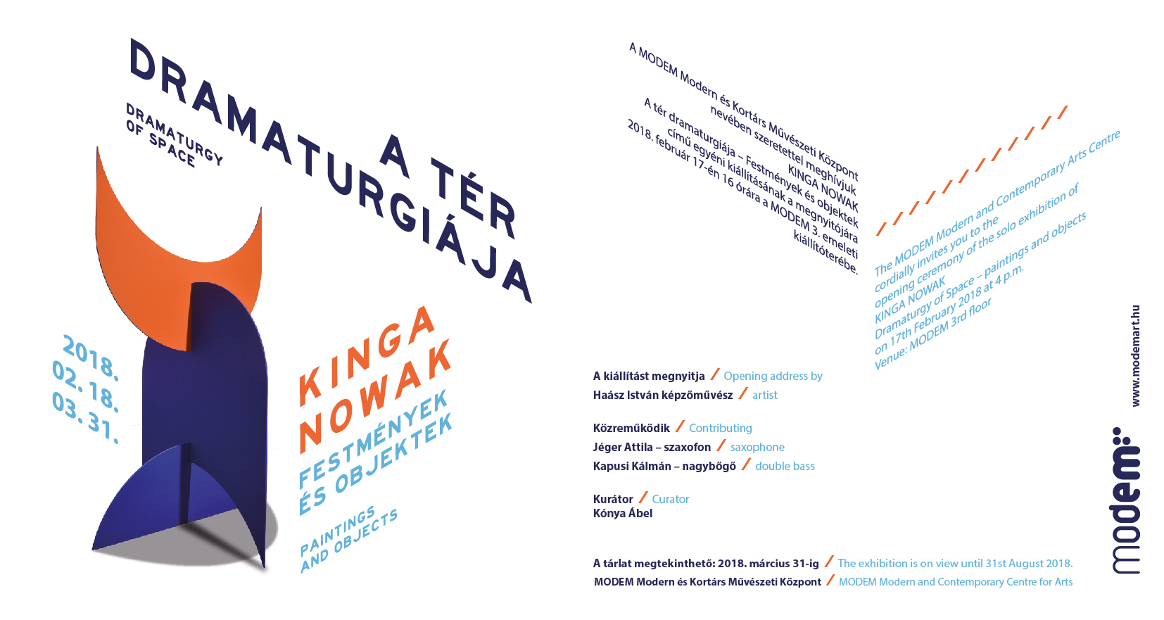 A tér dramaturgiája – Kinga Nowak kiállítása a MODEM-ben