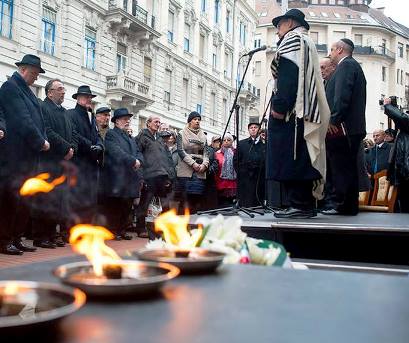 Megemlékezés a budapesti gettó felszabadításának 71. évfordulója alkalmából
