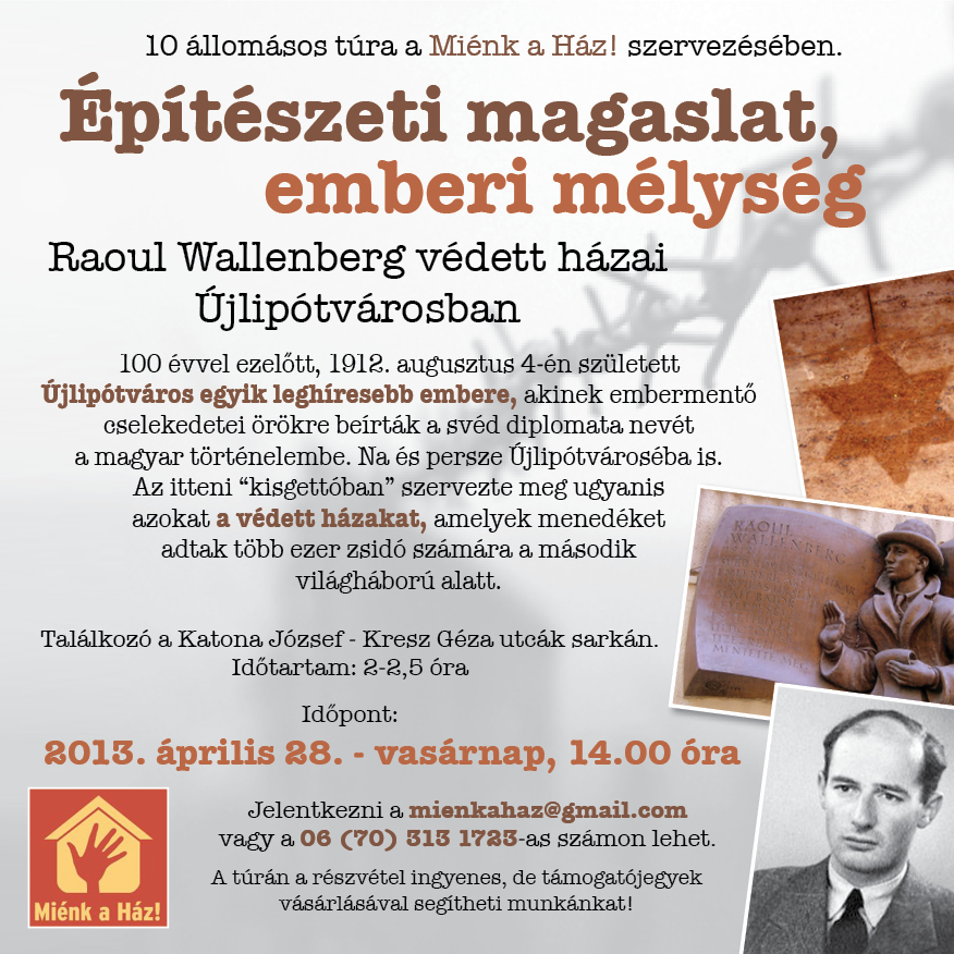 Raoul Wallenberg védett házai Újlipótvárosban 